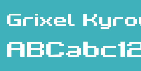 Grixel Kyrou 7 Wide Bold