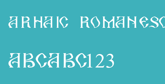 Arhaic Romanesc