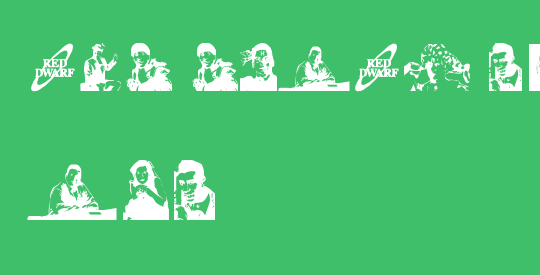 RED DWARF CHARACTERS