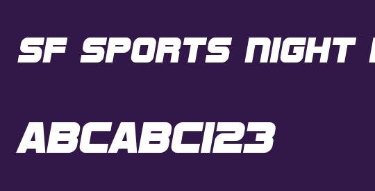SF Sports Night NS