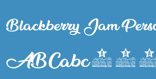 Blackberry Jam Personal Use