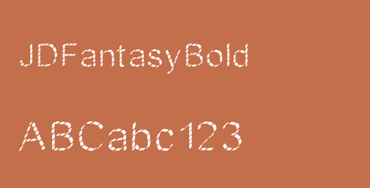 JDFantasyBold