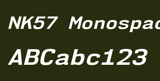 NK57 Monospace
