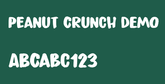 Peanut Crunch DEMO