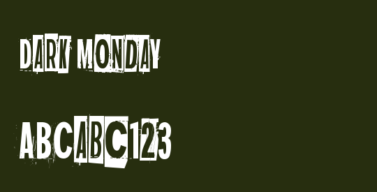 Dark monday