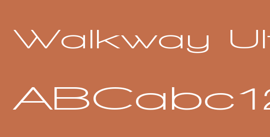 Walkway UltraExpand Bold