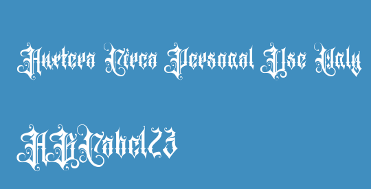 Auxtera Circa Personal Use Only