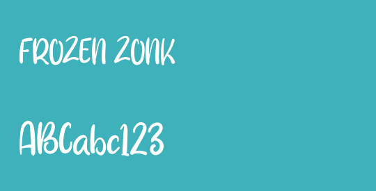 FROZEN ZONK