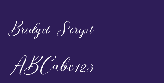 Bridget Script