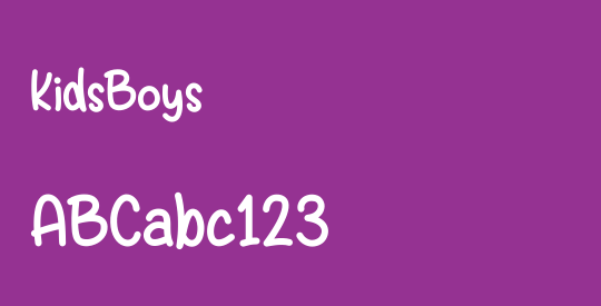 KidsBoys