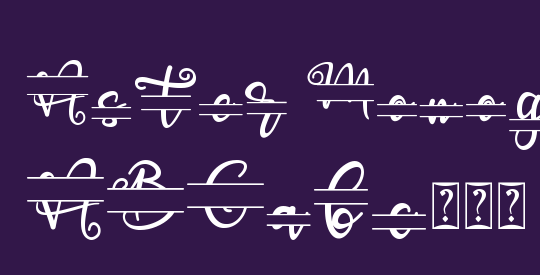 Aster Monogram_Personal Use