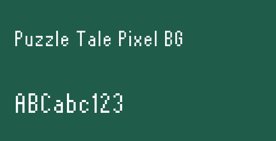 Puzzle Tale Pixel BG