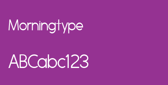 Morningtype