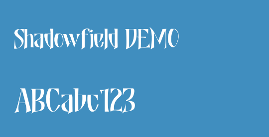 Shadowfield DEMO