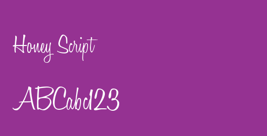 Honey Script