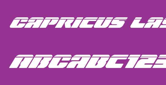 Capricus Laser Italic