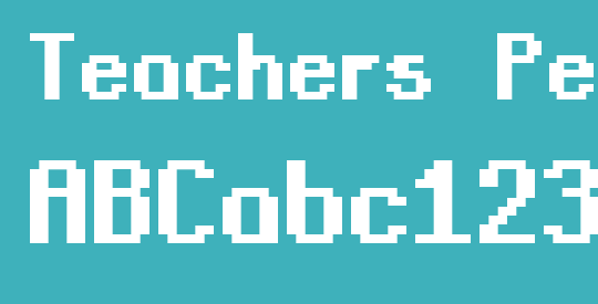 Teachers Pet Sans Serif Bold