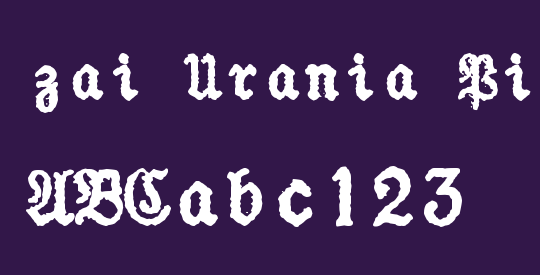 zai Urania Piccola Typewriter