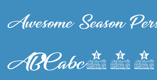 Awesome Season Personal Use