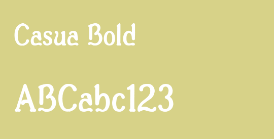 Casua_Bold