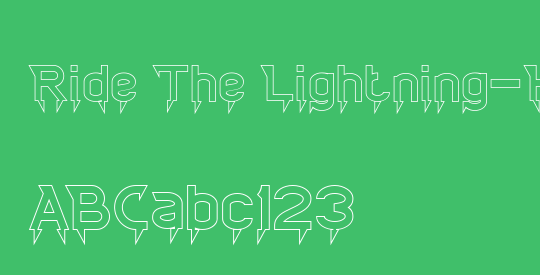 Ride The Lightning-Hollow