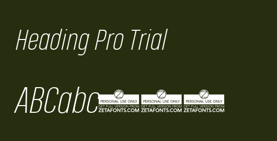 Heading Pro Trial