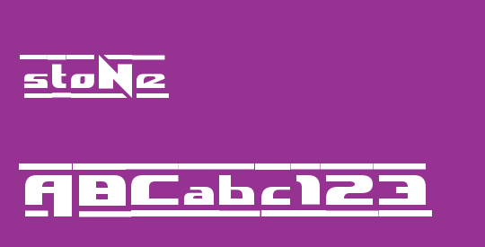 stoNe