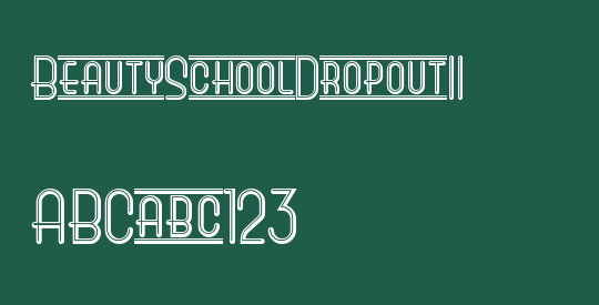 BeautySchoolDropoutII