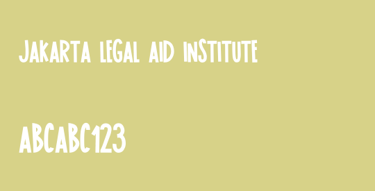 JAKARTA LEGAL AID INSTITUTE