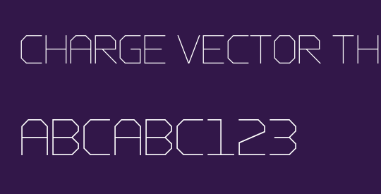 Charge Vector Thin
