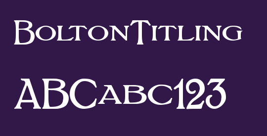 BoltonTitling