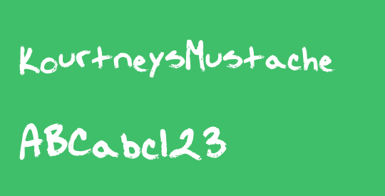 KourtneysMustache