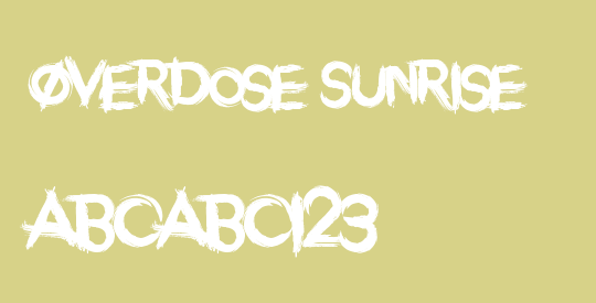 Overdose Sunrise