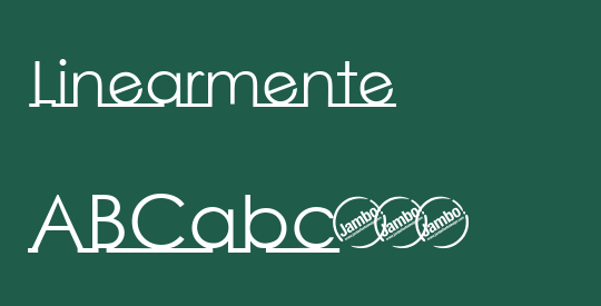 Linearmente