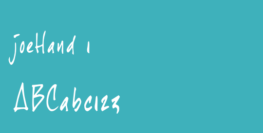 joeHand 1