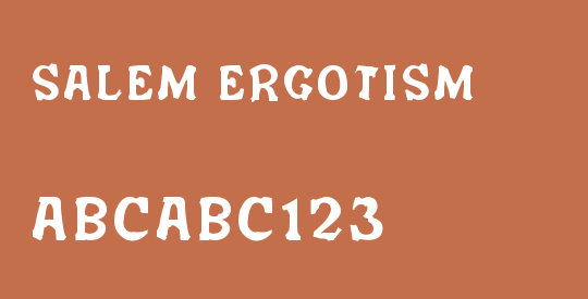 Salem Ergotism