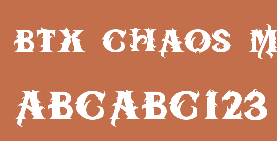 BTX-Chaos-Made