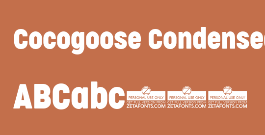 Cocogoose Condensed Trial