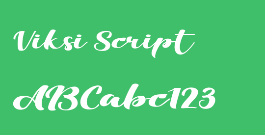 Viksi Script