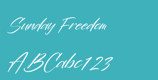 Sunday Freedom