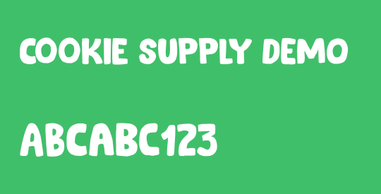 Cookie Supply DEMO