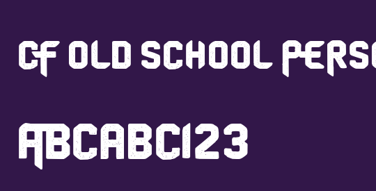 CF Old School PERSONAL USE