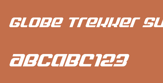 Globe Trekker Super-Italic