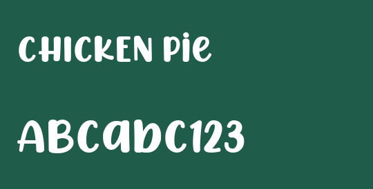 CHICKEN Pie