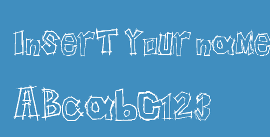 Insert your name here