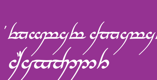 Tengwar Annatar