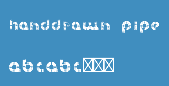 Handdrawn Pipe X
