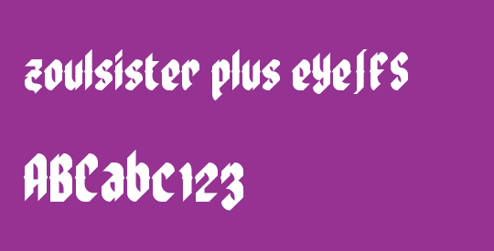 zoulsister plus eYe/FS