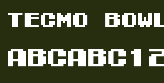 Tecmo Bowl