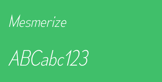 Mesmerize